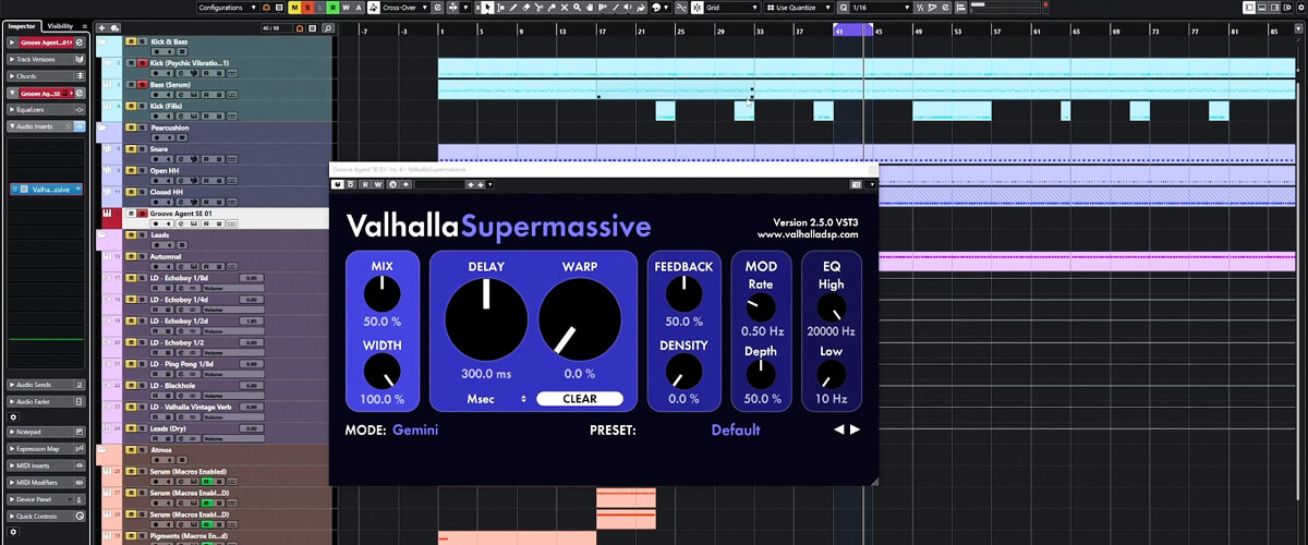 how to use Valhalla Supermassive